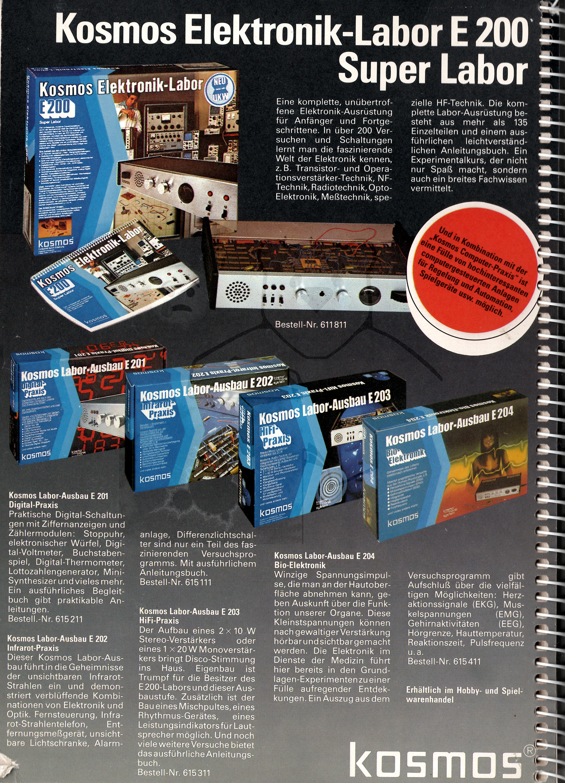 Kosmos Computer Praxis Handbuch Rückseite